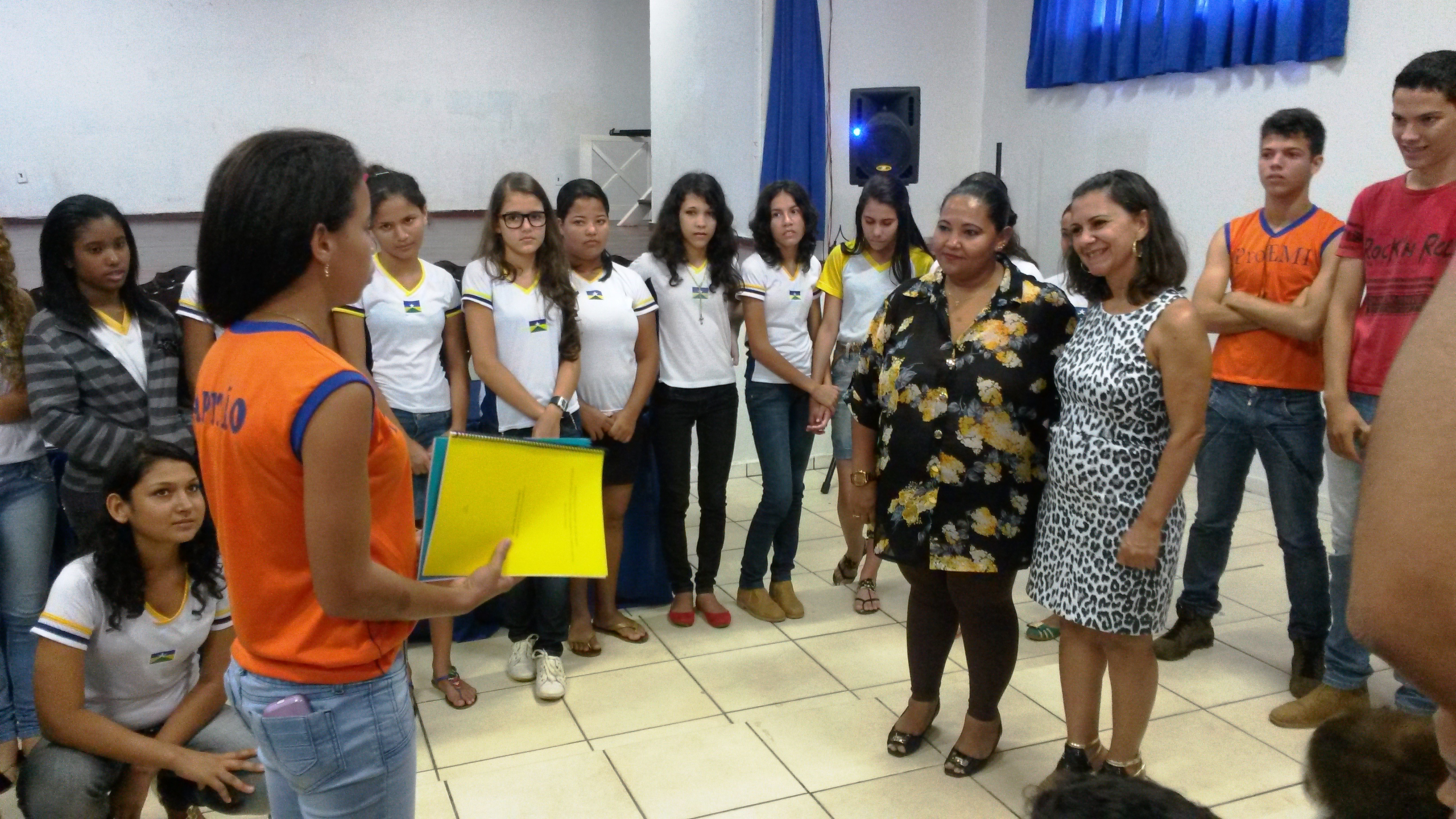 Secretária adjunta visita escolas de Jaru, Ariquemes e Cujubim